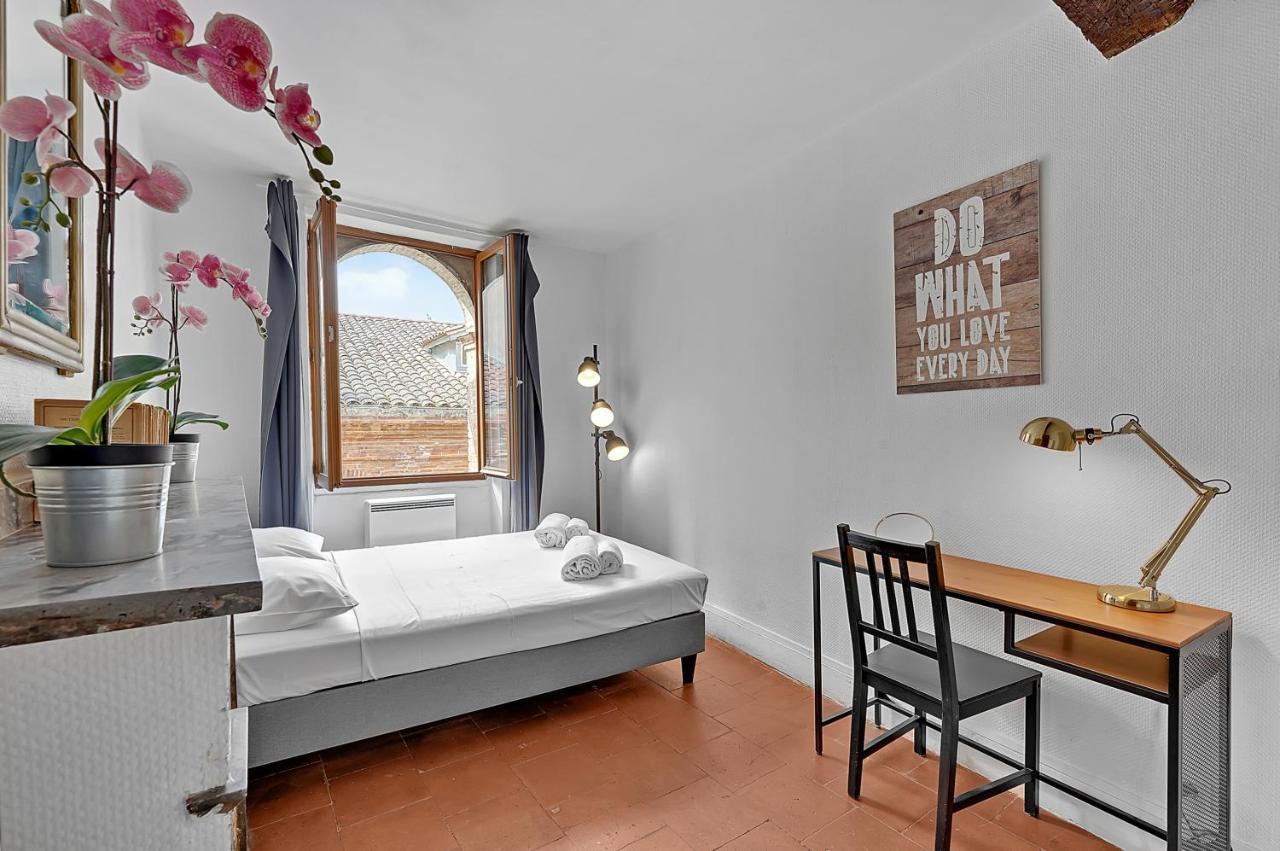 Le Regans - Charmant Appartement En Tomette Toulouse Eksteriør bilde