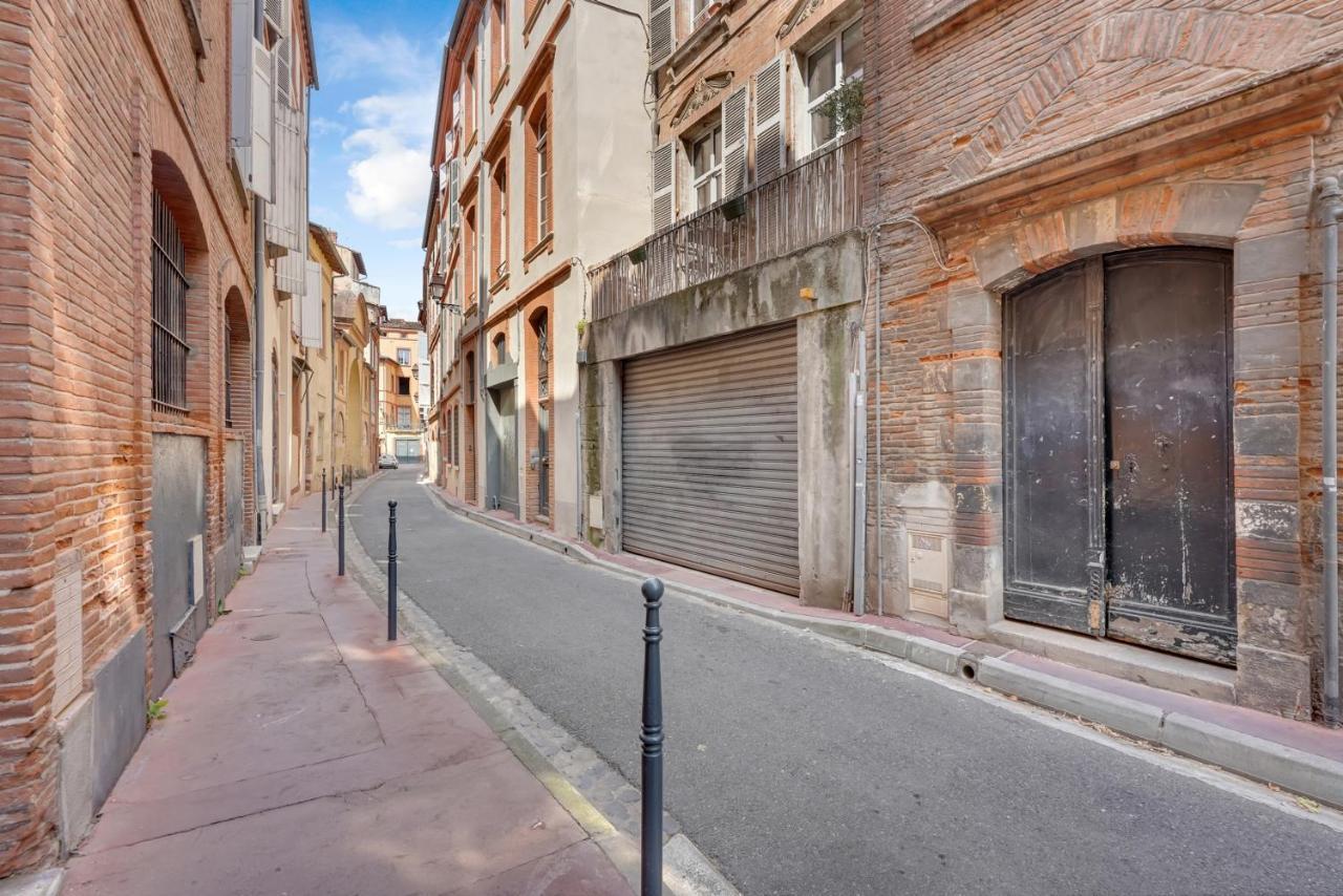 Le Regans - Charmant Appartement En Tomette Toulouse Eksteriør bilde